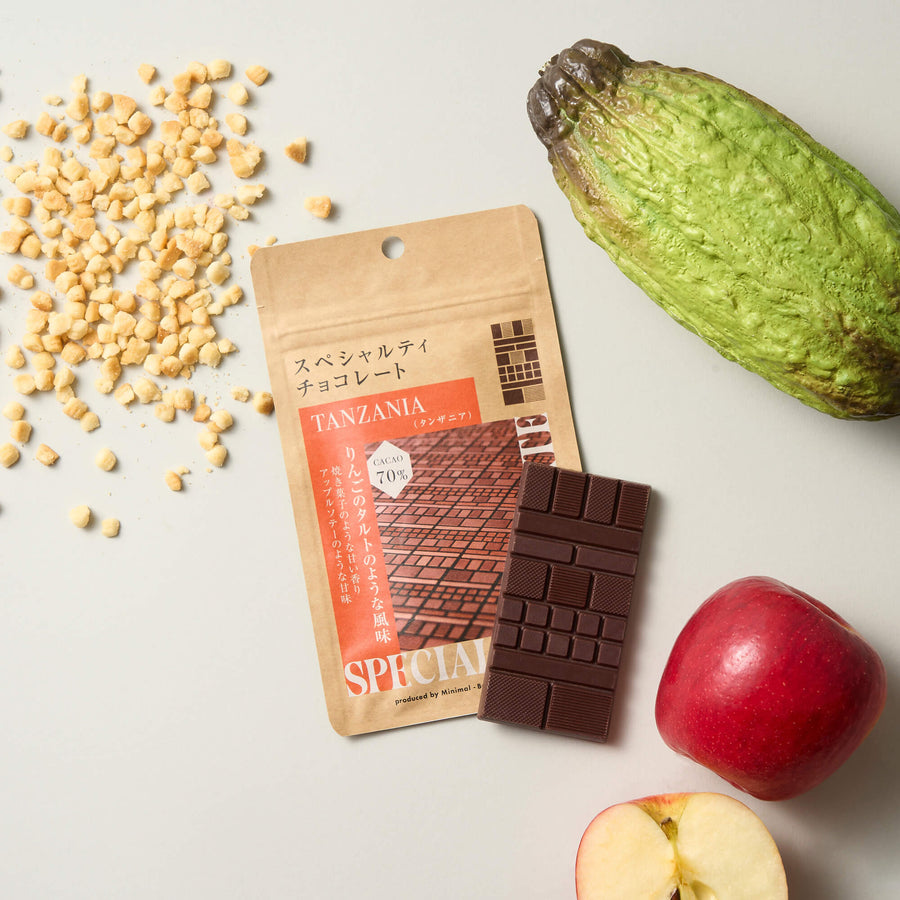 スペシャルティチョコレート/タンザニア（15枚入り） – Minimal